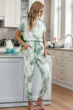 Load image into Gallery viewer, Tie-Dye Knit Jumpsuit with Pockets