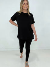 Load image into Gallery viewer, Zenana "Discover Comfort" Brushed DTY Microfiber Top & Legging Set