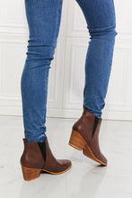 Load image into Gallery viewer, MMShoes Back At It Point Toe Bootie in Chocolate