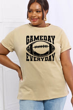Load image into Gallery viewer, Simply Love Full Size GAMEDAY EVERYDAY Graphic Cotton Tee