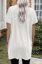 Load image into Gallery viewer, Side Pockets Short Sleeve Tunic Top