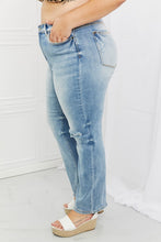 Load image into Gallery viewer, Judy Blue Natalie Full Size Distressed Straight Leg Jeans
