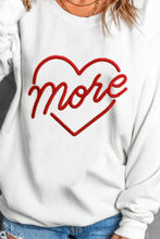 Load image into Gallery viewer, Letter Graphic Drop Shoulder Sweatshirt