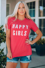 Load image into Gallery viewer, HAPPY GIRLS Short Sleeve Tee Shirt