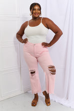 Load image into Gallery viewer, RISEN Miley Full Size Distressed Ankle Flare Jeans