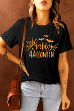 Load image into Gallery viewer, Happy Halloween Graphic T-Shirt