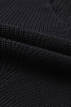 Load image into Gallery viewer, Ribbed Knit V Neck Long Sleeve Sweater