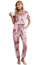 Load image into Gallery viewer, Tie-Dye Knit Jumpsuit with Pockets