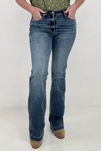 Load image into Gallery viewer, Judy Blue Mid-Rise with Braided Belt Loops Slim Boot