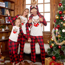 Load image into Gallery viewer, Graphic Top and Plaid Pants Set