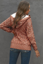 Load image into Gallery viewer, Long Sleeve Button-Up Hooded Cardigans