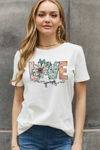 Load image into Gallery viewer, Simply Love Full Size LOVE YOURSELF Graphic Cotton Tee