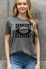 Load image into Gallery viewer, Simply Love Full Size GAMEDAY EVERYDAY Graphic Cotton Tee