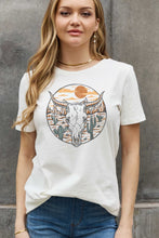 Load image into Gallery viewer, Simply Love Full Size Bull Cactus Graphic Cotton Tee