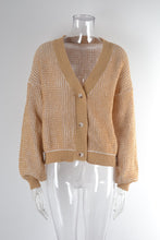 Load image into Gallery viewer, Single-breasted Knitted Cardigan
