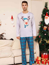 Load image into Gallery viewer, Full Size Rudolph Graphic Long Sleeve Top and Plaid Pants Set