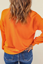 Load image into Gallery viewer, FALL VIBES Chic Pumpkin Graphic Sweatshirt
