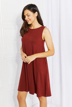 Load image into Gallery viewer, Zenana Swing into Spring Full SIze Sleeveless Dress