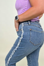 Load image into Gallery viewer, Judy Blue High Waist Side Fray Slim Fit Jeans
