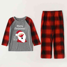 Load image into Gallery viewer, MERRY CHRISTMAS Graphic Top and Plaid Pants Set