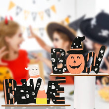 Load image into Gallery viewer, Halloween Wooden Decoration Ornament
