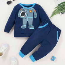 Load image into Gallery viewer, Graphic Sweatshirt and Joggers Set