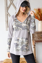 Load image into Gallery viewer, Hopely Long Sleeve Hoodie with Contrasted Detailing