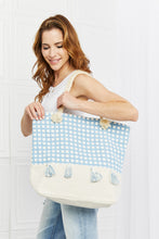 Load image into Gallery viewer, Justin Taylor Picnic Date Tassle Tote Bag