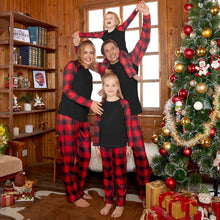 Load image into Gallery viewer, Raglan Sleeve Top and Plaid Pants Set