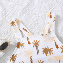 Load image into Gallery viewer, Kids Botanical Print Overalls