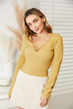 Load image into Gallery viewer, HEYSON All About Details Full Size Ribbed Bodysuit