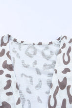 Load image into Gallery viewer, Leopard Long-Sleeve Open Front Cardigan