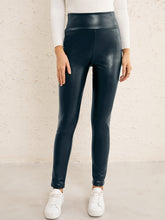 Load image into Gallery viewer, Double Take PU High Waist Straight Pants