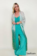 Load image into Gallery viewer, Leto Ombre Bohemian Lace Kimono