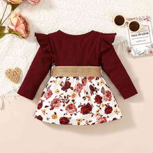 Load image into Gallery viewer, Floral Print Belted Short Dress