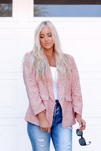 Load image into Gallery viewer, Leopard Shawl Collar Blazer