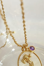 Load image into Gallery viewer, Flower Shell Pendant Copper Necklace