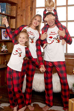Load image into Gallery viewer, MERRY CHRISTMAS Graphic Top and Plaid Pants Set