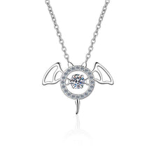 Load image into Gallery viewer, Cut Out Devil-Shaped Moissanite Pendant Necklace
