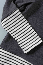 Load image into Gallery viewer, Girls Striped Color Block Sequin Pocket Top