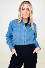 Load image into Gallery viewer, Long Sleeve Denim Shacket
