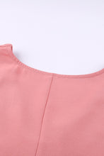 Load image into Gallery viewer, V Neck 3/4 Sleeve High Low Hem Shirt