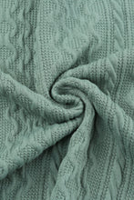 Load image into Gallery viewer, Solid Color Puffy Sleeve Textured Knit Top
