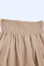 Load image into Gallery viewer, Smocked High Waist Wide Leg Pants