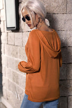 Load image into Gallery viewer, Long Sleeve High-Low Hoodie