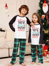 Load image into Gallery viewer, Graphic Top and Plaid Pants Set