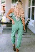Load image into Gallery viewer, Spaghetti Strap V-Neck Jumpsuit with Pockets