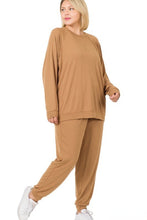 Load image into Gallery viewer, Zenana Raglan Sleeve Pullover & Jogger Pants Set