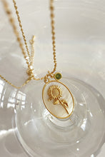 Load image into Gallery viewer, Flower Shell Pendant Copper Necklace