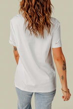 Load image into Gallery viewer, Distressed Round Neck Tee